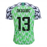 Camiseta De Futbol Nigeria Jugador Okagube Primera 2018