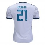 Camiseta De Futbol Rusia Jagudor Erokhin Segunda 2018