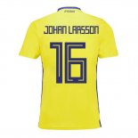 Camiseta De Futbol Suecia Jugador Johan Larsson Primera 2018