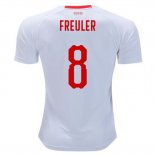 Camiseta De Futbol Suiza Jugador Freuler Segunda 2018