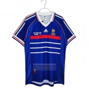Camiseta De Futbol Francia Primera Retro 1998