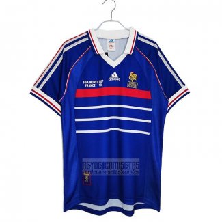 Camiseta De Futbol Francia Primera Retro 1998