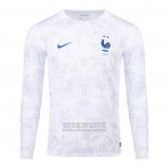 Camiseta De Futbol Francia Segunda Manga Larga 2022
