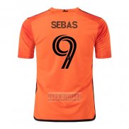 Camiseta De Futbol Houston Dynamo Jugador Sebas Primera 2023-2024