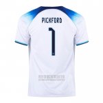 Camiseta De Futbol Inglaterra Jugador Pickford Primera 2022