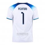 Camiseta De Futbol Inglaterra Jugador Pickford Primera 2022