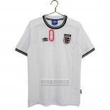Camiseta De Futbol Inglaterra Primera Retro 1999
