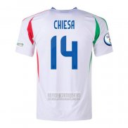 Camiseta De Futbol Italia Jugador Chiesa Segunda 2024-2025