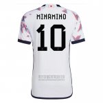 Camiseta De Futbol Japon Jugador Minamino Segunda 2022