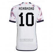 Camiseta De Futbol Japon Jugador Minamino Segunda 2022