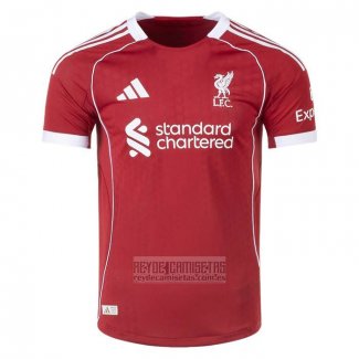Camiseta De Futbol Liverpool Primera Authentic 2025-2026