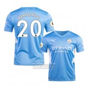 Camiseta De Futbol Manchester City Jugador Bernardo Primera 2021-2022