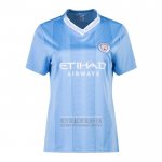 Camiseta De Futbol Manchester City Primera Mujer 2023-2024