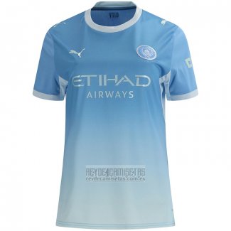 Camiseta De Futbol Manchester City Primera Mujer 2026-2027