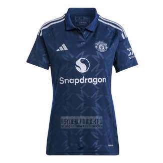 Camiseta De Futbol Manchester United Segunda Mujer 2024-2025