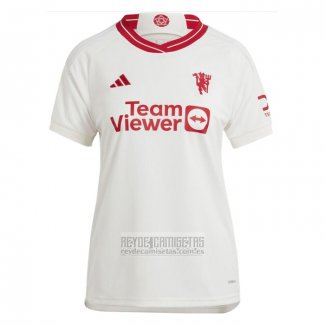 Camiseta De Futbol Manchester United Tercera Mujer 2023-2024