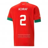 Camiseta De Futbol Marruecos Jugador Achraf Primera 2022