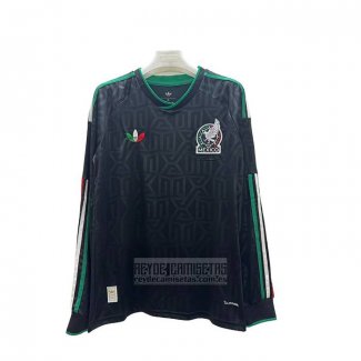Camiseta De Futbol Mexico Tercera Manga Larga 2026