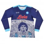 Camiseta De Futbol Napoli Maradona Special Manga Larga 2021-2022
