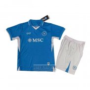 Camiseta De Futbol Napoli Primera Nino 2024-2025