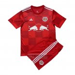 Camiseta De Futbol New York Red Bulls Segunda Nino 2022