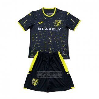 Camiseta De Futbol Norwich City Segunda Nino 2024-2025