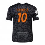 Camiseta De Futbol Paris Saint-Germain Jugador O.Dembele Tercera 2023-2024