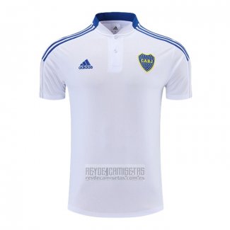 Camiseta De Futbol Polo del Boca Juniors 2022-2023 Blanco