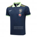 Camiseta De Futbol Polo del Brasil 2023-2024 Azul