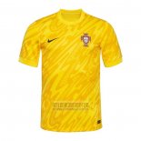 Camiseta De Futbol Portugal Portero 2024 Amarillo