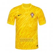 Camiseta De Futbol Portugal Portero 2024 Amarillo