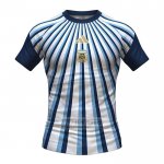 Camiseta De Futbol Pre Partido del Argentina 2026 Blanco Azul