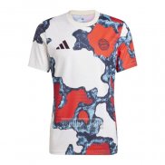 Camiseta De Futbol Pre Partido del Bayern Munich 2024 Blanco