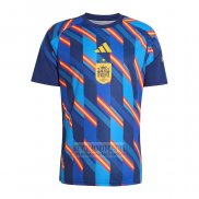 Camiseta De Futbol Pre Partido del Espana 2026 Azul