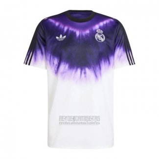 Camiseta De Futbol Pre Partido del Real Madrid CNY 2024 Blanco
