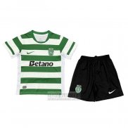 Camiseta De Futbol Sporting Primera Nino 2025-2026