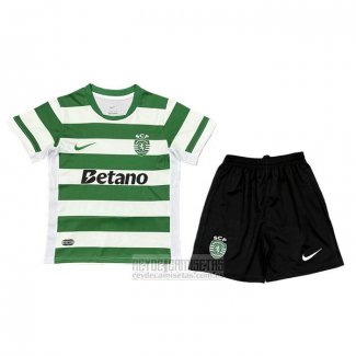 Camiseta De Futbol Sporting Primera Nino 2025-2026