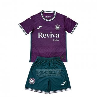 Camiseta De Futbol Swansea City Segunda Nino 2025-2026