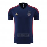 Camiseta De Futbol de Entrenamiento Ajax 2022-2023 Azul