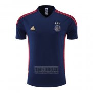 Camiseta De Futbol de Entrenamiento Ajax 2022-2023 Azul