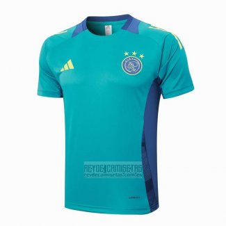 Camiseta De Futbol de Entrenamiento Ajax 2024-2025 Verde