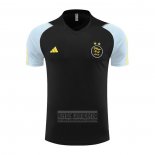 Camiseta De Futbol de Entrenamiento Argelia 2023-2024 Negro