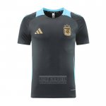 Camiseta De Futbol de Entrenamiento Argentina 2024-2025 Gris