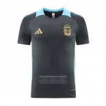 Camiseta De Futbol de Entrenamiento Argentina 2024-2025 Gris