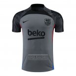 Camiseta De Futbol de Entrenamiento Barcelona 2022-2023 Gris