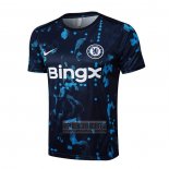 Camiseta De Futbol de Entrenamiento Chelsea 2024-2025 Azul
