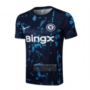 Camiseta De Futbol de Entrenamiento Chelsea 2024-2025 Azul