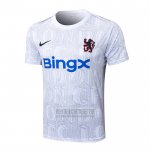 Camiseta De Futbol de Entrenamiento Chelsea 2025-2026 Blanco
