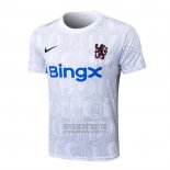Camiseta De Futbol de Entrenamiento Chelsea 2025-2026 Blanco