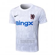 Camiseta De Futbol de Entrenamiento Chelsea 2025-2026 Blanco